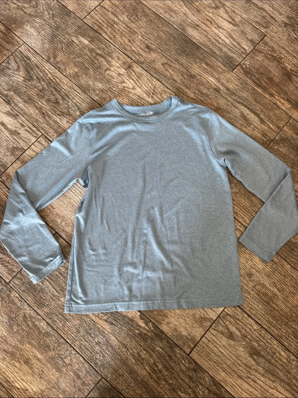 Old Navy Long Sleeve Tee in Light Blue